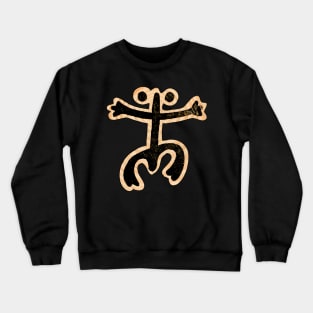 Puerto Rico Coqui Taino Symbol Crewneck Sweatshirt